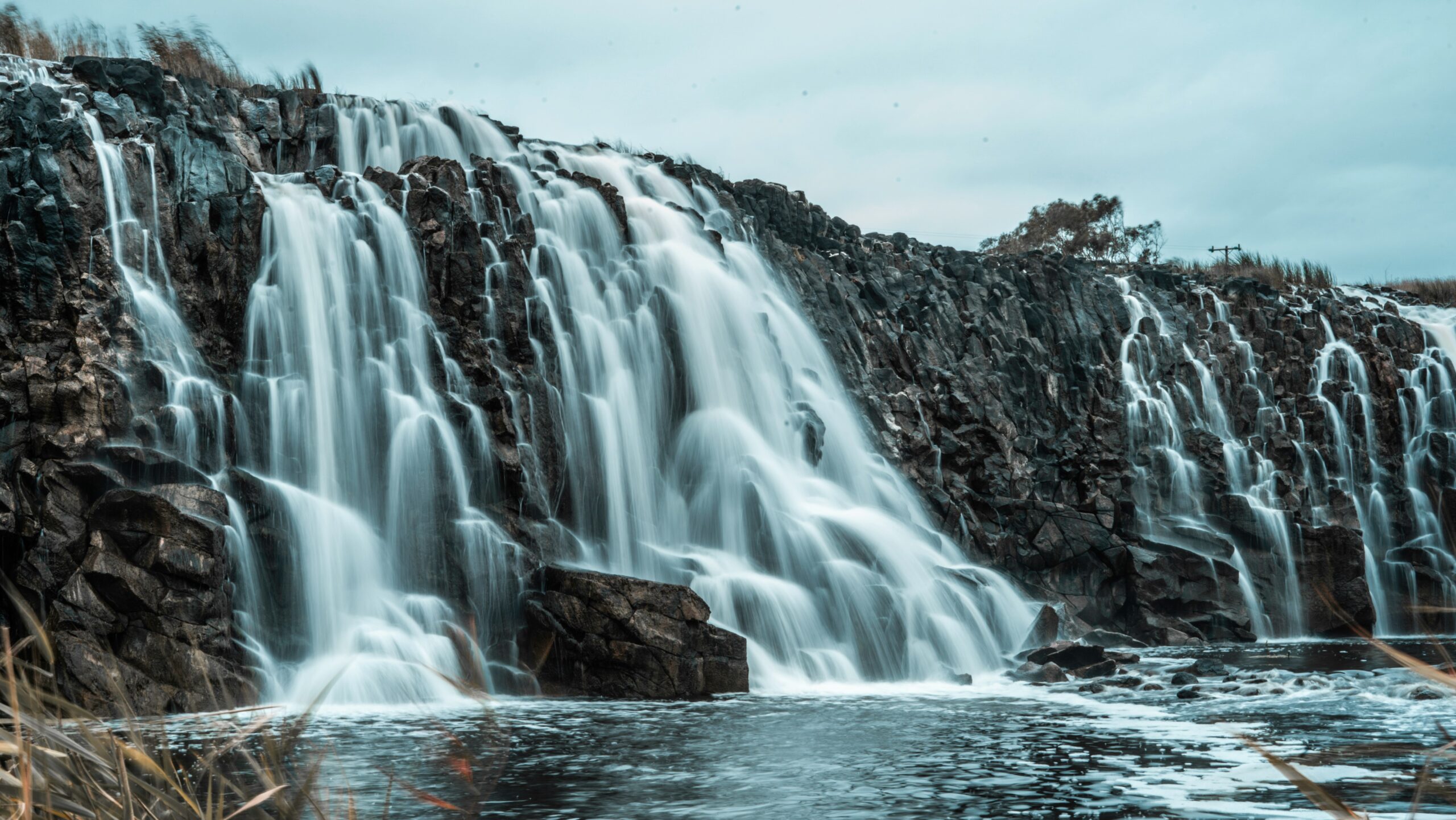 drung waterfall from gulmarg