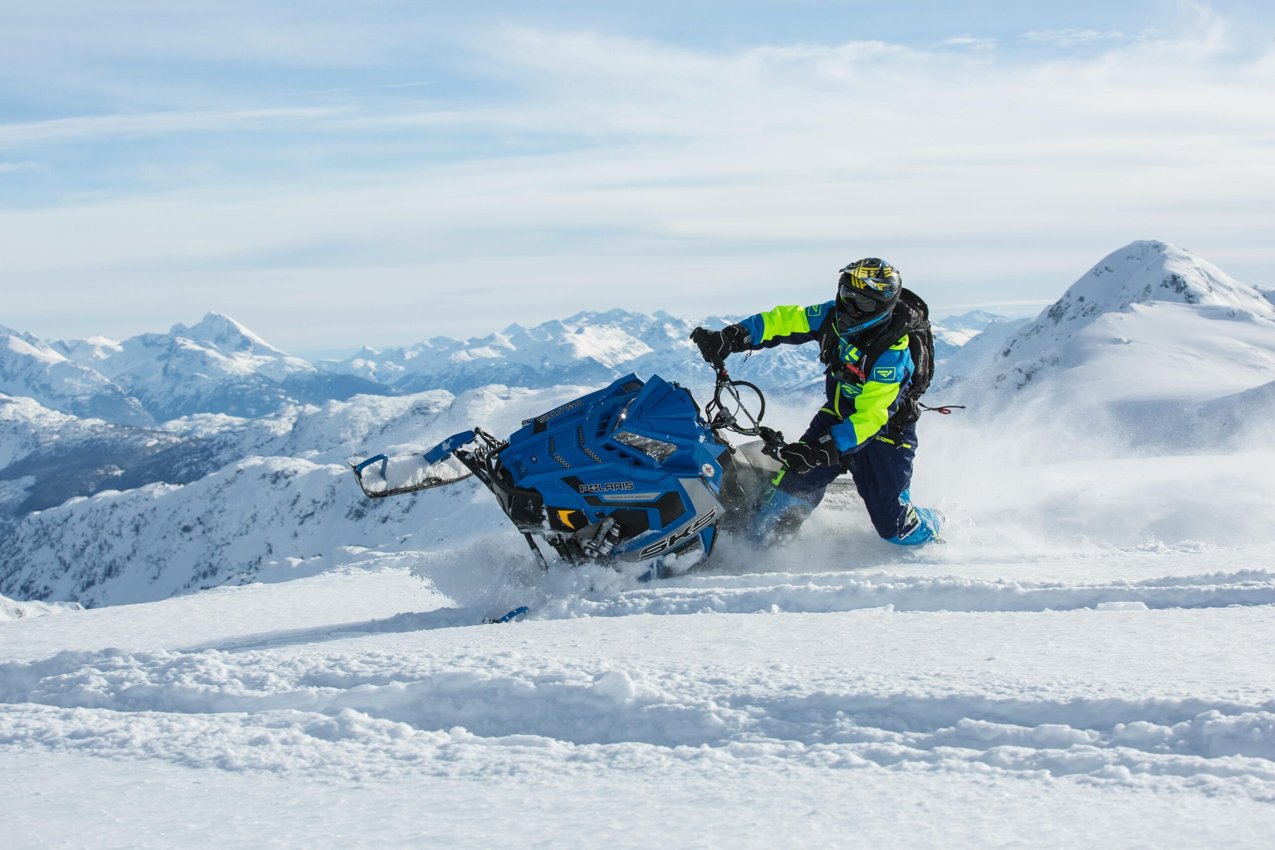 Snowmobile In Gulmarg