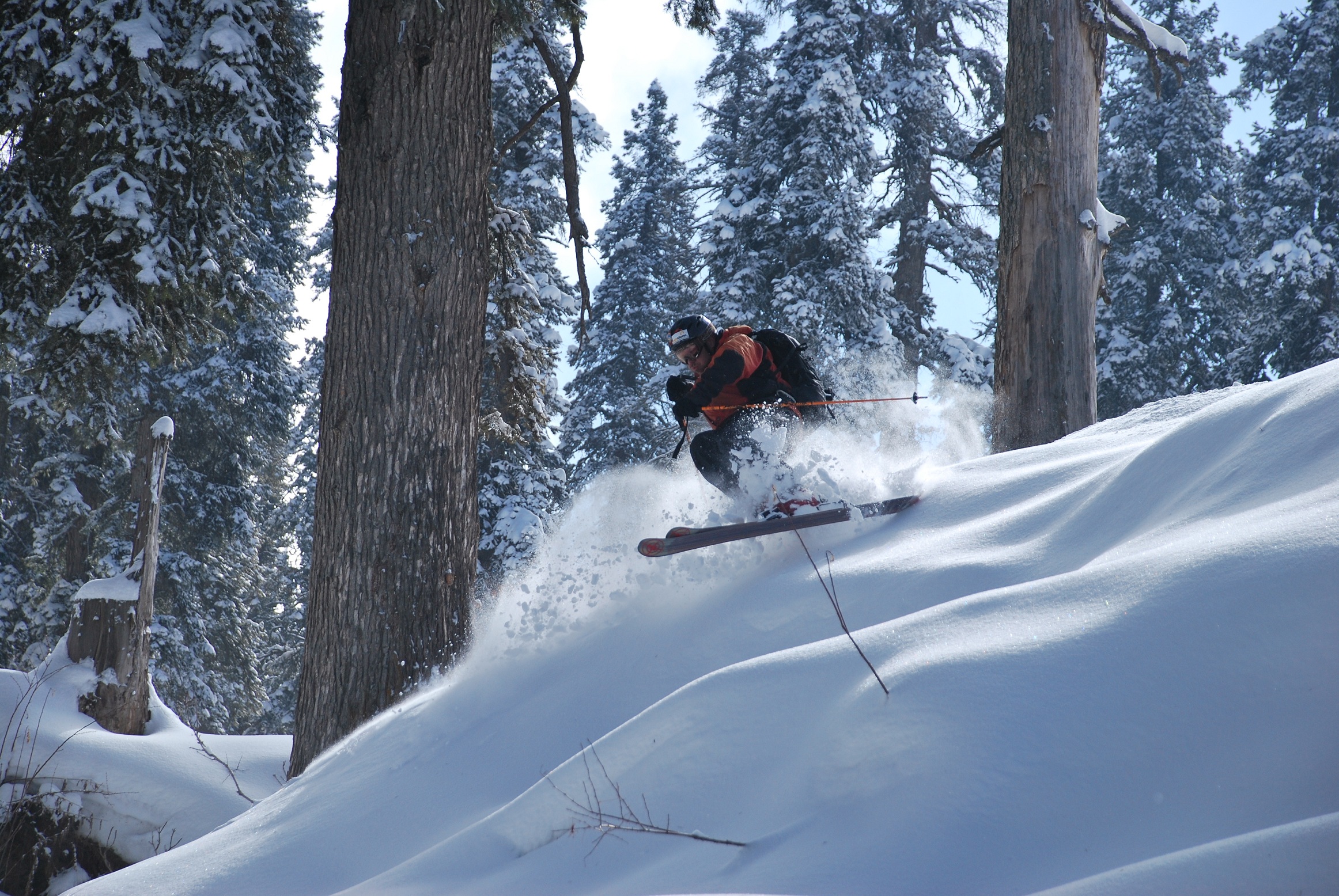 Monkey Hill Skiing Slope in Gulmarg