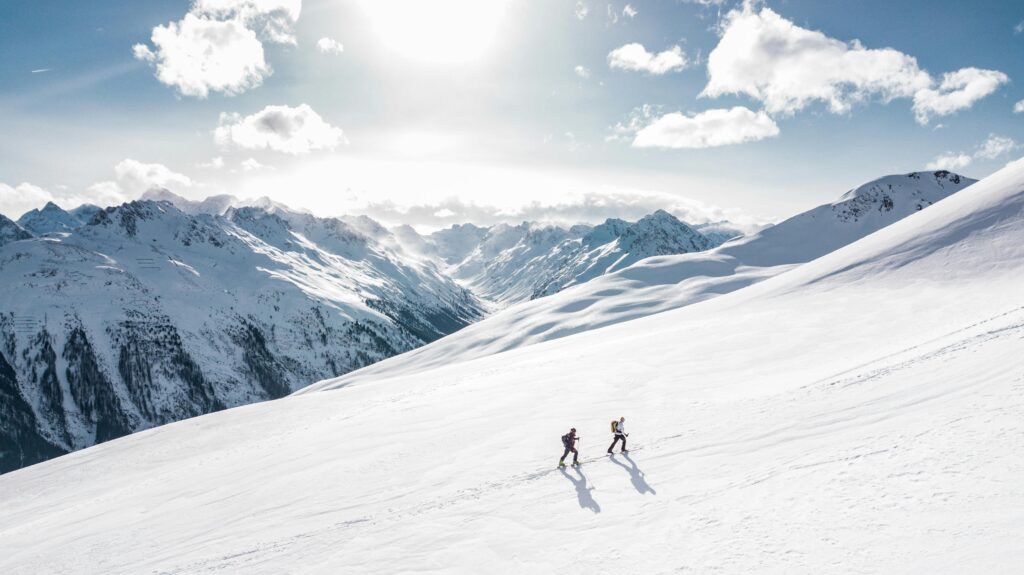 Skiing in Gulmarg Area